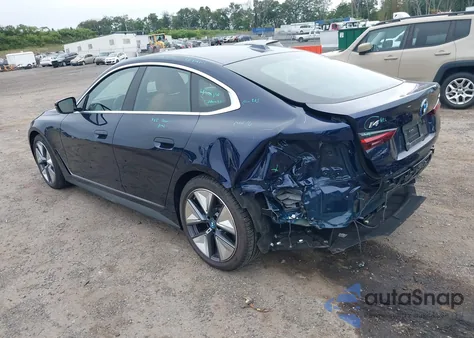 2024 BMW I4 Edrive 40 из США, поврежденный, VIN WBY73AW07RFS66868